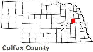 An image of Colfax County, NE