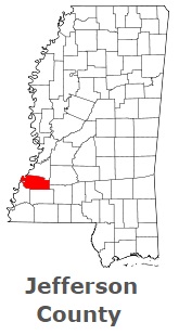 An image of Jefferson County, MS