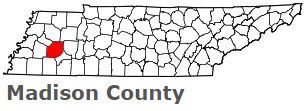 An image of Madison County, TN