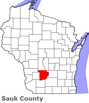 An image of Sauk County, WI
